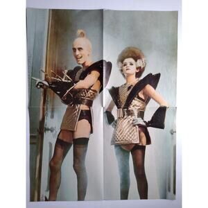 Rocky Horror Picture Show Poster Riff Raff Magenta Folded Art Poster Vintage